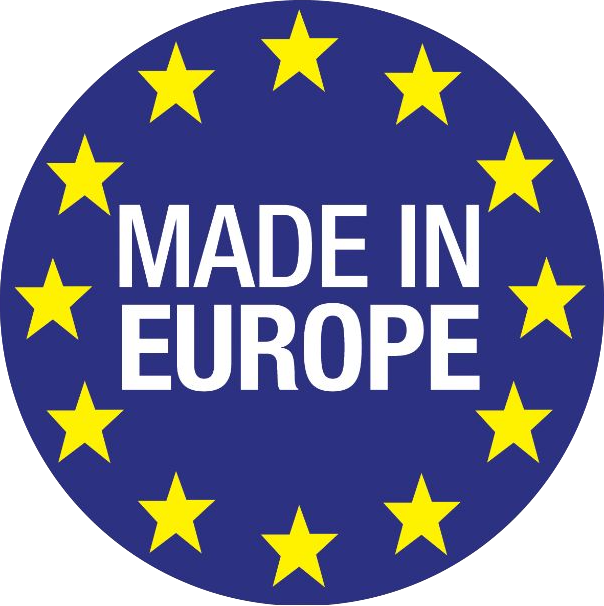 Logo made in europe sur brodi