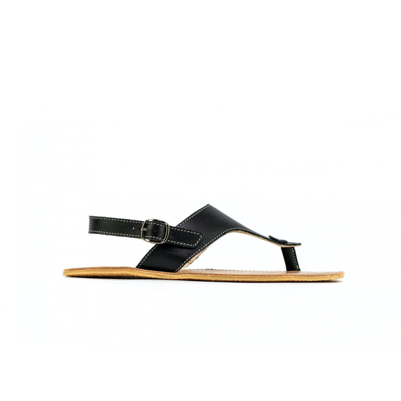 Chaussure cuir barefoot Sandales Be Lenka Noire avec tige Chaussure cuir barefoot Sandales Be Lenka Noire avec tige