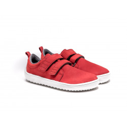 Chaussures cuir Barefoot enfant Be Lenka Jolly - Rouge