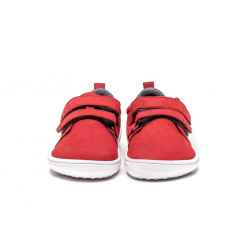 Chaussures cuir Barefoot enfant Be Lenka Jolly - Rouge