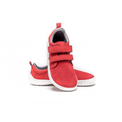 Chaussures cuir Barefoot enfant Be Lenka Jolly - Rouge