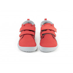 Chaussures cuir Barefoot enfant Be Lenka Play - Rouge