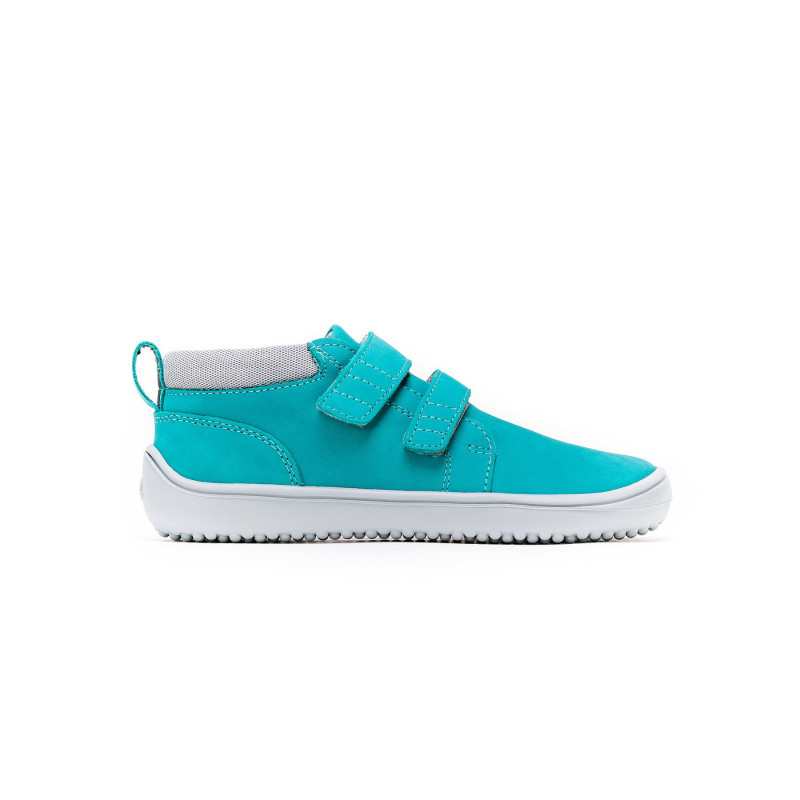 Chaussures cuir Barefoot enfant Be Lenka Play - Aqua