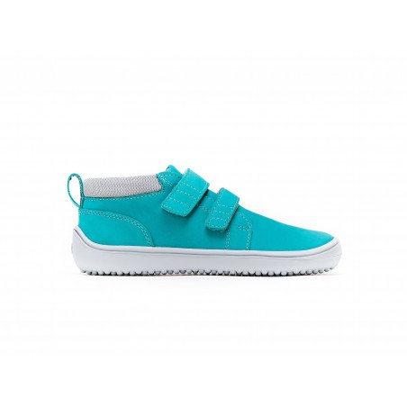 Chaussures cuir Barefoot enfant Be Lenka Play - Aqua