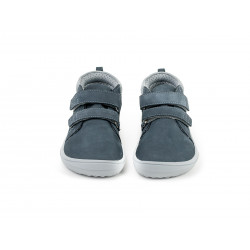 Chaussures cuir Barefoot enfant Be Lenka Play - Charcoal