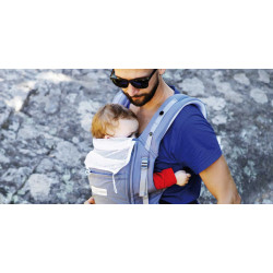 Porte bébé PhysioCarrier JPMBB Gris