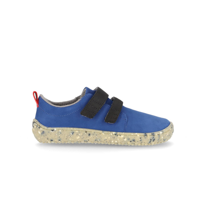 Chaussures cuir Barefoot enfant Be Lenka Jolly - Bleu et noir