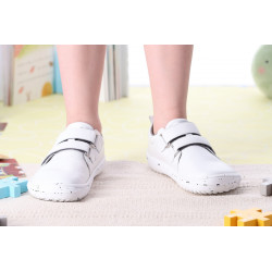 Chaussures cuir Barefoot enfant Be Lenka Jolly - Tout blanc