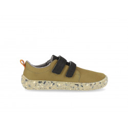 Chaussures cuir Barefoot enfant Be Lenka Jolly - Army green