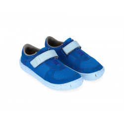 Chaussures cuir Barefoot enfant Be Lenka Joy - Tout bleu