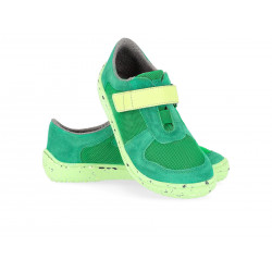 Chaussure cuir Barefoot enfant Be Lenka Joy - Tout vert