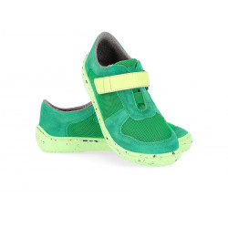 Chaussures cuir Barefoot enfant Be Lenka Joy - Tout vert