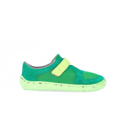 Chaussures cuir Barefoot enfant Be Lenka Joy - Tout vert