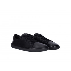 Chaussures cuir Barefoot Be Lenka Basket prime Noire 2.0