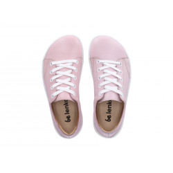 Chaussures cuir Barefoot Be Lenka Basket prime Rose clair 2.0