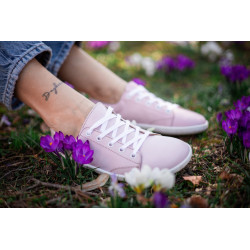 Chaussures cuir Barefoot Be Lenka Basket prime Rose clair 2.0