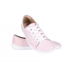 Chaussures cuir Barefoot Be Lenka Basket prime Rose clair 2.0