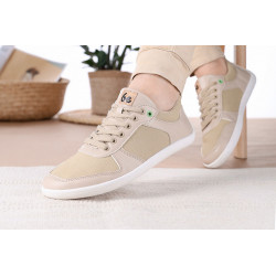 Chaussures Be Lenka Barefoot Basket Champ Végan souples beige 2.0