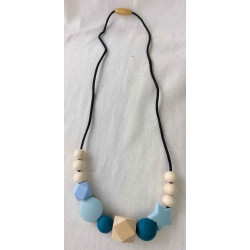 Collier d'allaitement Bleu