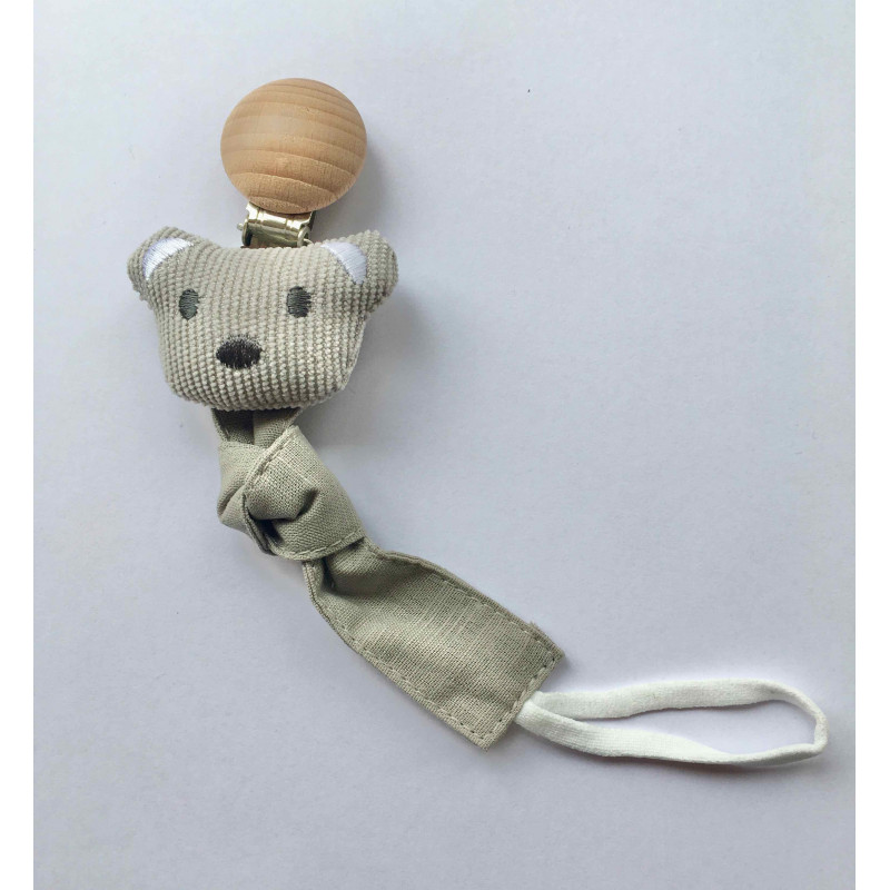 Attache tétine Nounours Attache tétine Nounours