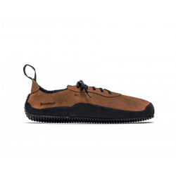 Chaussures cuir Barefoot Be Lenka shoes Trailwalker souples - Marron