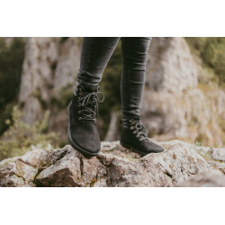 Chaussures cuir Barefoot Boots Be Lenka souples Nevada Neo - Noire