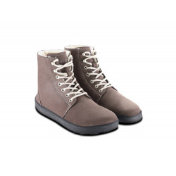 Chaussures cuir Barefoot Boots Be Lenka souples - Winter - Chocolat