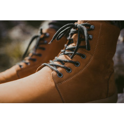 Chaussures cuir Barefoot Be Lenka souples Boots néo 2.0 Cognac & brown