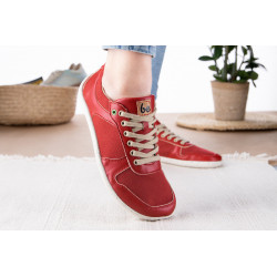 Chaussures Be Lenka Barefoot Basket Champ 2.0 souples - Vegan - red