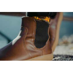 Chaussures cuir Barefoot Be Lenka Entice néo Marron1