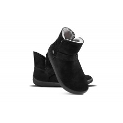 Chaussures cuir Barefoot Be Lenka souples shoes Polaris All balck