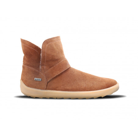 Chaussures cuir Barefoot Be Lenka shoes souples Polaris Marron