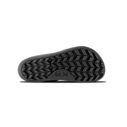 Chaussures cuir noires Barefoot Be Lenka shoes Olympus - All Black
