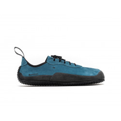 Chaussures cuir Barefoot Be Lenka shoes Trailwalker souples Deep Ocean 2.0