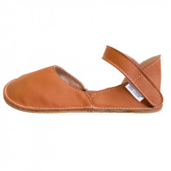 Ballerine barefoot sandales extra flexible Brandy, fermeture velcro