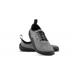 Chaussures cuir Barefoot Be Lenka shoes Trailwalker 2.0 souple Grey