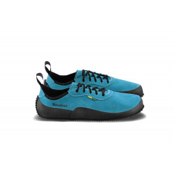 Chaussures cuir Barefoot Be Lenka shoes Trailwalker 2.0 souples Deep Ocean