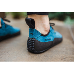 Chaussures cuir Barefoot Be Lenka shoes Trailwalker 2.0 souples Deep Ocean