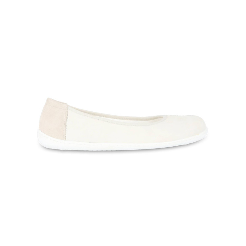 Chaussures cuir Barefoot Be Lenka Ballet Flats - Sophie - Chalk white