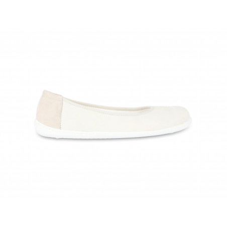 Chaussures cuir Barefoot Be Lenka Ballet Flats - Sophie - Chalk white