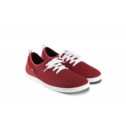 Chaussures cuir rouge barefoot Be Lenka Shoes Sneakers Dash - wine red