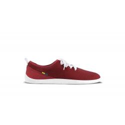 Chaussures cuir rouge barefoot Be Lenka Shoes Sneakers Dash - wine red