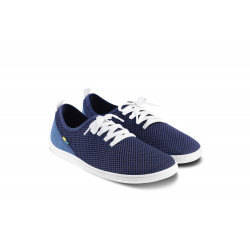 Chaussures cuir bleu barefoot Be Lenka Shoes Sneakers Dash - Dark blue