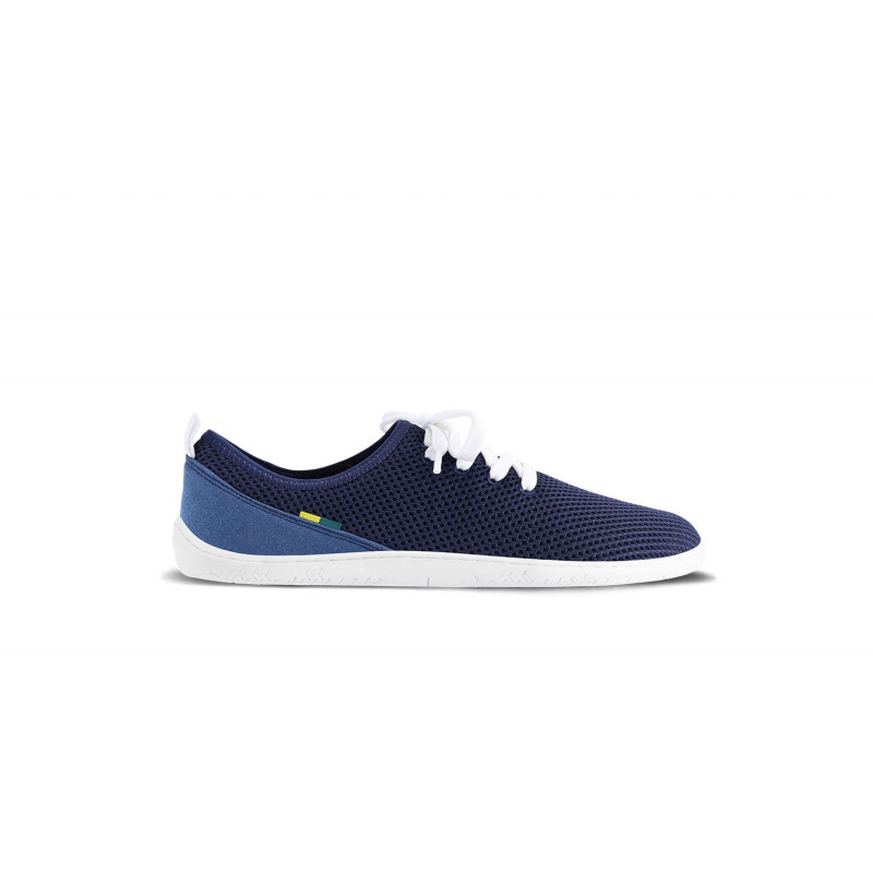 Chaussures cuir bleu barefoot Be Lenka Shoes Sneakers Dash - Dark blue