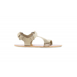 Sandales cuir barefoot Be Lenka Flexi Beige Green