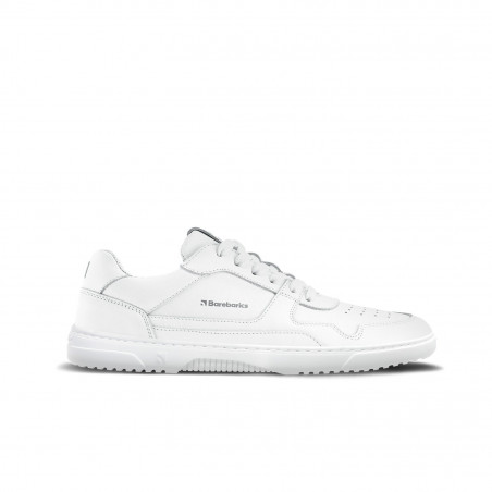 Chaussures cuir barefoot souples Barebarics - Zing - all white