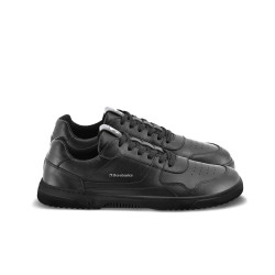 Chaussures cuir barefoot souples Barebarics - Zing - Black