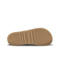 Chaussures cuir barefoot souples Sneakers Barebarics - Bravo - Maroon Brown