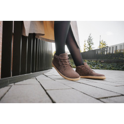 Chaussures cuir barefoot Be Lenka Shoes Synergy - Chocolat & beige