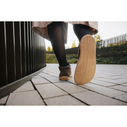Chaussures cuir barefoot Be Lenka Shoes Synergy - Chocolat & beige